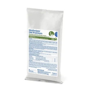 Chusteczki do dezynfekcji i mycia powierzchni Mediwipes DM Premium - wkład 100 szt. - Dezynfekcja - miniaturka - grafika 1