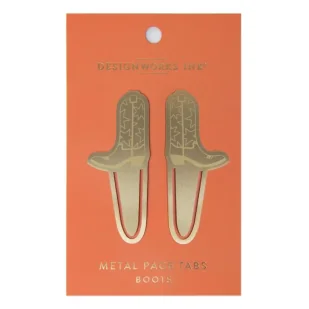 Zakładki do książek metalowe Boots 2szt - Designworks Ink - Zakładki do książek - miniaturka - grafika 1
