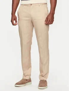 JOOP! Chinosy Hank 30042199 Beżowy Slim Fit - Spodnie męskie - miniaturka - grafika 1