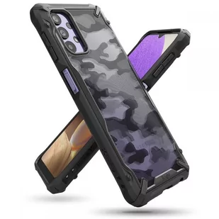 Ringke Fusion X Galaxy A32 5g Camo Black - Etui i futerały do telefonów - miniaturka - grafika 1