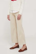 Spodnie damskie - Pepe Jeans jeansy Lexa damskie kolor beżowy - miniaturka - grafika 1
