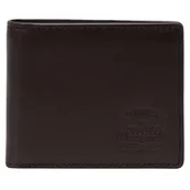 Portfele - Herschel Hank Leather RFID Wallet 11151-04123, Kobieta/Mężczyzna, Portfel, Brązowy - miniaturka - grafika 1