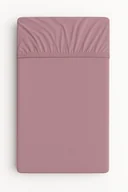 Prześcieradła dla dzieci - Prześcieradło bawełniane z gumką do łóżeczka 140x70 cm - róż retro - miniaturka - grafika 1