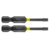 Narzędzia warsztatowe - Topex Grupa sp. z o.o. S.K. Bity udarowe TX15x50mm 2szt. 56H524 - miniaturka - grafika 1