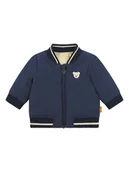 Bluzy i sweterki niemowlęce - Steiff Dwustronna kurtka w kolorze granatowo-beżowym - miniaturka - grafika 1