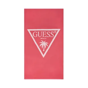 Ręcznik plażowy Guess E5GZ14 SG00P Różowy - Ręczniki - miniaturka - grafika 1