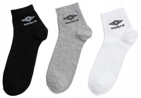 UMBRO SKARPETY QUARTER 3 PARY Roz:39-42 3-kolory