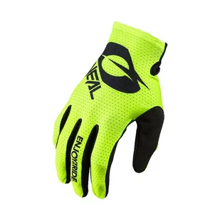 Rękawiczki MTB O'neal Matrix Stacked neon yellow XL/10 - Rękawiczki rowerowe - miniaturka - grafika 1