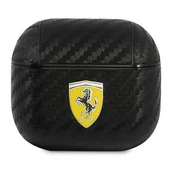 Akcesoria do słuchawek - Ferrari Ferrari FESA3CABK AirPods 3 cover czarny/black On Track PU Carbon FER000514-0 - miniaturka - grafika 1