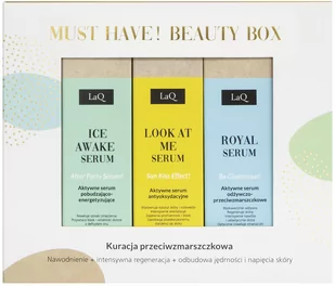 Zestaw serum LAQ Kuracja przeciwzmarszczkowa (5902730839187) - Zestawy kosmetyków damskich - miniaturka - grafika 1