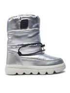 Buty dla dziewczynek - Geox Trzewiki J46HWB 0LVNF C1007 S Szary - miniaturka - grafika 1