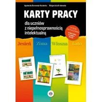 Karty pracy dla uczniów z niepełnosprawnością intelektualną Jesień, zima, wiosna, lato - Pedagogika i dydaktyka - miniaturka - grafika 1