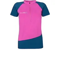 Koszulki i topy damskie - Rock Experience Merlin SS Hz T-shirt damski, 0834 Super Pink+1484 Moroccan Blue, M - miniaturka - grafika 1