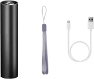 Latarki - Miniaturowa latarka LED z możliwością ładowania, mała latarka USB do użytku na kempingu, podczas pieszych wędrówek i w sytuacjach awaryjnych - miniaturka - grafika 1