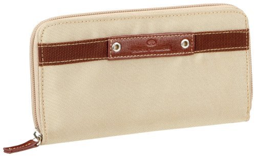 TOM TAILOR Acc Yuma 10699 damski portfel z zamkiem błyskawicznym, 19 x 2 x 10 cm (szer. x wys. x gł.), beżowy - beżowy Beige20 - jeden rozmiar