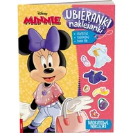 Książki edukacyjne - Książka dla dzieci Disney Minnie Ubieranki naklejanki SDU-9109 - miniaturka - grafika 1