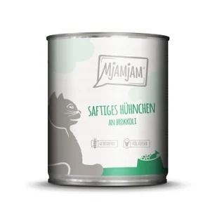 MjAMjAM mokra karma dla kota dorosłego 6x800 g Z kurczakiem i brokułem - Mokra karma dla kotów - miniaturka - grafika 1