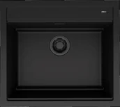 Zlewozmywaki - Elleci Zlewozmywak BEST 105 G40 Nero - miniaturka - grafika 1