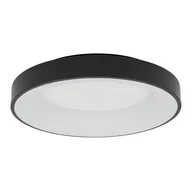Lampy sufitowe - Plafon do salonu Nikki 11211 Nowodvorski LED 48W 4000K czarny - miniaturka - grafika 1