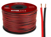 Kable - Przew.Głośn.2X0,50Mm Czarno-Czerwony - miniaturka - grafika 1