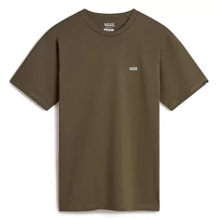 Koszulki męskie - Koszulka Vans Left Chest Logo VN0A3CZEKCZ1 - zielona - grafika 1