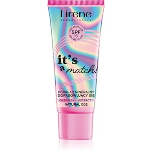 Lirene Lirene - Fluid Its a Match 02 30ml - Podkłady do twarzy - miniaturka - grafika 1