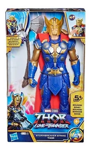 Hasbro Marvel Stormbreaker Strike Thor Love and Thunder 30cm sound - Figurki kolekcjonerskie - miniaturka - grafika 1