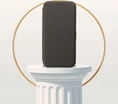 Etui i futerały do telefonów - Kabura FOLIO Side Magnet do XIAOMI REDMI NOTE 14 5G brązowy - miniaturka - grafika 1