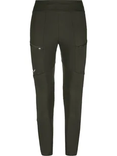 Salewa Legginsy funkcyjne w kolorze zielonym - Spodnie sportowe damskie - miniaturka - grafika 1