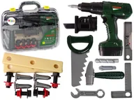 Zabawy w naśladowanie dorosłych - ZABAWKOWY ZESTAW MAJSTERKOWICZA W WALIZCE AKCESORIA - miniaturka - grafika 1