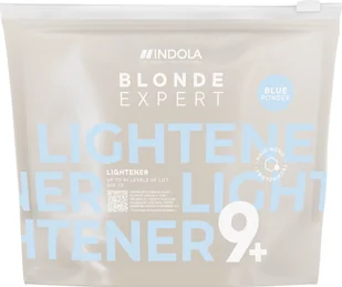 Indola Blonde Expert, rozjaśniacz, Niebieski 9+, 450g - Farby do włosów i szampony koloryzujące - miniaturka - grafika 1