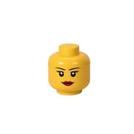 Pojemniki na zabawki - Lego Pojemnik Głowa Dziewczyna Mini - miniaturka - grafika 1