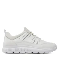 Sneakersy męskie - Sneakersy Geox U Spherica U45BYC 00043 C1000 Biały - miniaturka - grafika 1