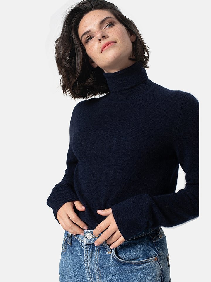 AUTHENTIC CASHMERE Kaszmirowy golf 