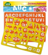Zabawki kreatywne - Szablony - Litery, cyfry i symbole - miniaturka - grafika 1