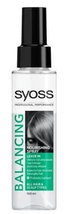 Syoss Balancing nourishing spray do włosów 100ml - Kosmetyki do stylizacji włosów - miniaturka - grafika 1
