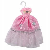 Domki dla lalek - UBRANKO RÓŻOWA SUKIENKA LALKI BARBIE - miniaturka - grafika 1