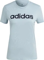 Bluzki damskie - Koszulka damska adidas Loungewear Essentials Slim Logo Tee adidas IM2832-L - miniaturka - grafika 1