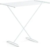 Suszarki do rąk i włosów - Rayen Rayen Kompaktowa suszarka na pranie stojąca dł. 90 cm biała - miniaturka - grafika 1