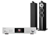 Zestawy stereo - Rotel S14 (srebrny) + 703 S3 (czarny) - miniaturka - grafika 1