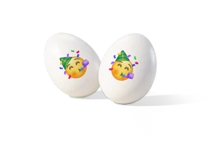 200g MaxMoji Urodzinki - migdały i czekolada z emoji - Inne słodycze - miniaturka - grafika 1