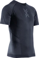 Koszulki sportowe męskie - X-BIONIC Koszulka do biegania z krótkim rękawem męska XCEED RUN SHIRT black/rhino grey - miniaturka - grafika 1