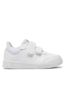 Buty dla dziewczynek - adidas Sneakersy Tensaur Sport Training Hook and Loop Shoes GW1987 Biały - miniaturka - grafika 1