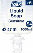Inne artykuły czyszczące - Tork Tork - Łagodne mydło w płynie do skóry wrażliwej, S4 - 1 l - miniaturka - grafika 1