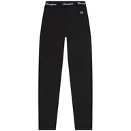 Spodnie sportowe damskie - Spodnie sportowe damskie Champion Wmns Script Logo Waist Zip Detail - miniaturka - grafika 1