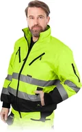 Odzież robocza - Kurtka ochronna ocieplana żółto-czarny roz.M - miniaturka - grafika 1