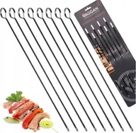 Akcesoria do grilla - Koopman Szpikulce do grilla akcesoria stalowe czarne 31,5 cm 8 szt. - miniaturka - grafika 1