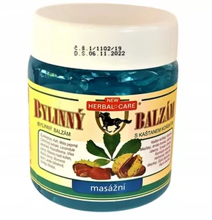 WEBHIDDENBRAND Balsam Ziołowy Kasztanowiec 500ml Masaż - Olejki i świece do masażu - miniaturka - grafika 1