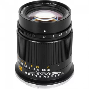Obiektyw TTArtisan 50mm F1.4 Nikon Z Mount black A09B-Z - Obiektywy - miniaturka - grafika 1