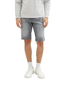 TOM TAILOR Męskie bermudy jeans szorty 1035656, 10173 - dark stone blue black denim, 29 - Spodenki damskie - miniaturka - grafika 1